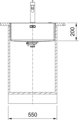 Кухонна мийка Franke BXM 210/110-50,(127.0650.363) F-Inox (PVD+Nano) Антрацит