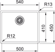 Кухонна мийка Franke BXM 210/110-50,(127.0662.540) F-Inox (PVD+Nano) Золото