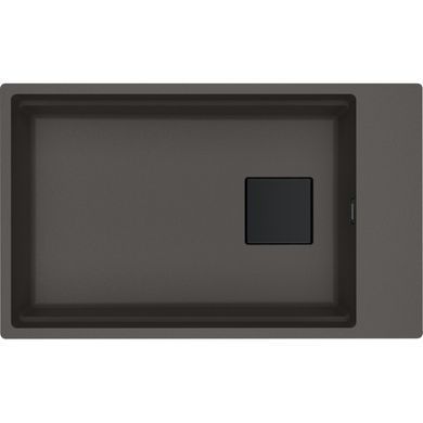 Кухонная мойка гранитная под столешницу Franke Kubus 2 KNG PRO 110-62 (125.0750.498) Серый сланец BLACK EDITION (колондер,доска и коврик Rollmat, аксессуары Color Line в комплекте)